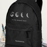 Σχολική Τσάντα για Γυμνασίο & Λύκειο, Μαύρη Moon & Back