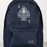 Σχολική Τσάντα για Γυμνασίο & Λύκειο, Μπλε Ace of Spades