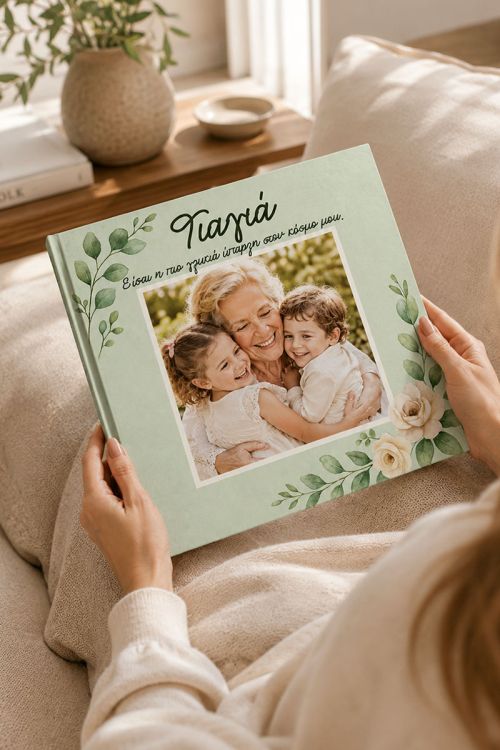Πρωτότυπο Δώρο τη Γιαγιά, Photobook Ενθύμιο με Φωτογραφίες