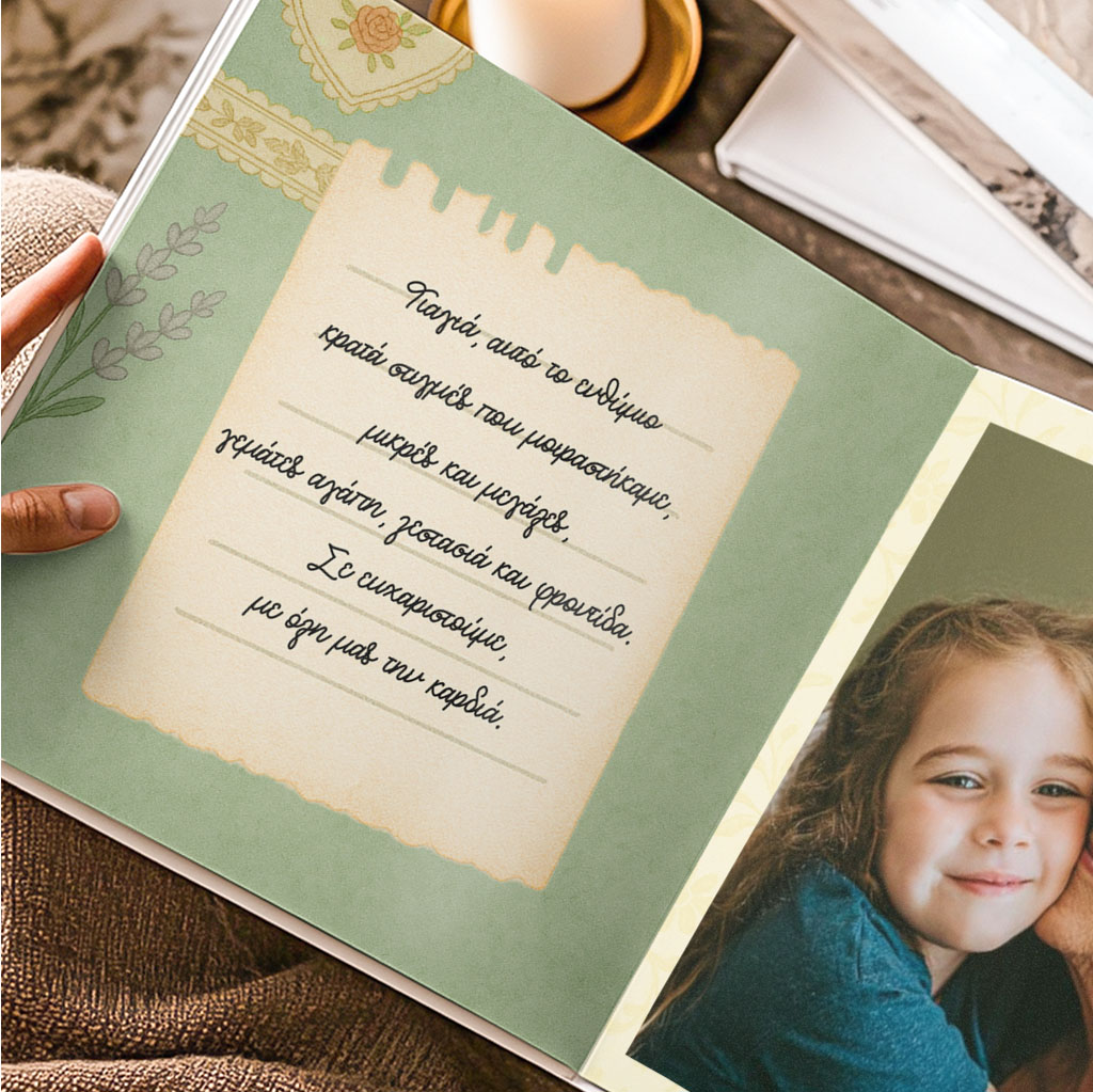 photobook-doro-gia-giagia-myikona-d Πρωτότυπο Δώρο τη Γιαγιά, Photobook Ενθύμιο με Φωτογραφίες