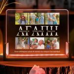 Προσωποποιημένο Φωτιστικό LED, Δώρο για Γιαγιά & Παππού