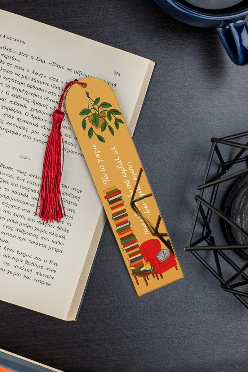 teacher-bookmark-mirror-g-008 Σελιδοδείκτης Golden Mirror Προσωποποιημένος, Δώρο για Γιαγιά
