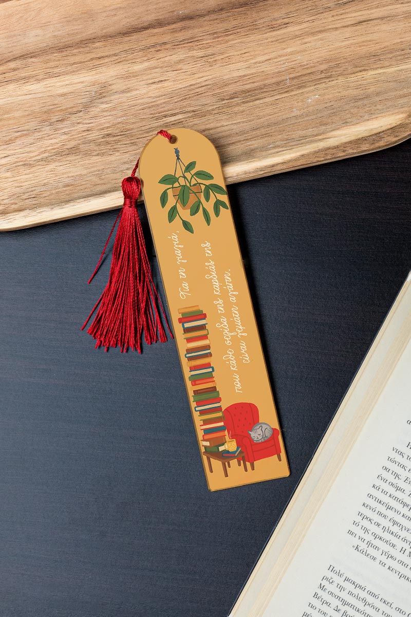 teacher-bookmark-mirror-i-008 Σελιδοδείκτης Golden Mirror Προσωποποιημένος, Δώρο για Γιαγιά