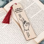 Σελιδοδείκτης Βιβλίου Ξύλινος με Ονόματα, Δώρο για Παππού