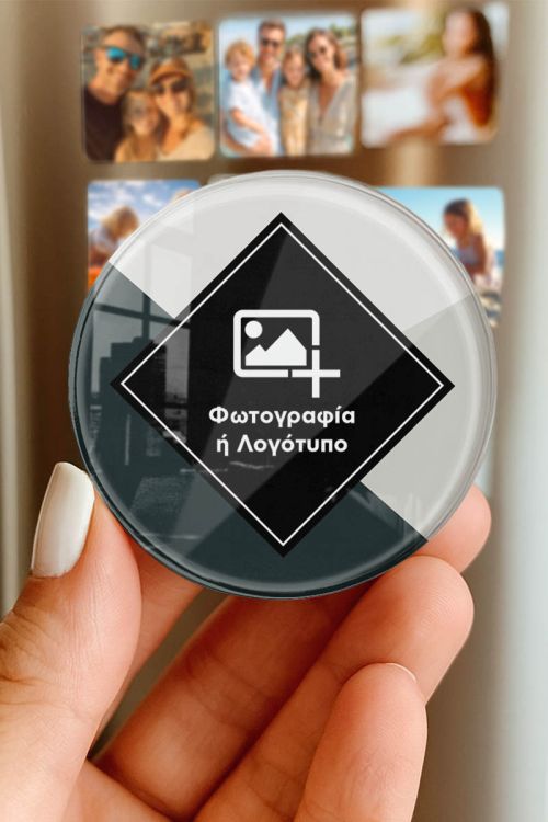Εταιρικό Μαγνητάκι Ψυγείου από Plexiglass με Φωτογραφία