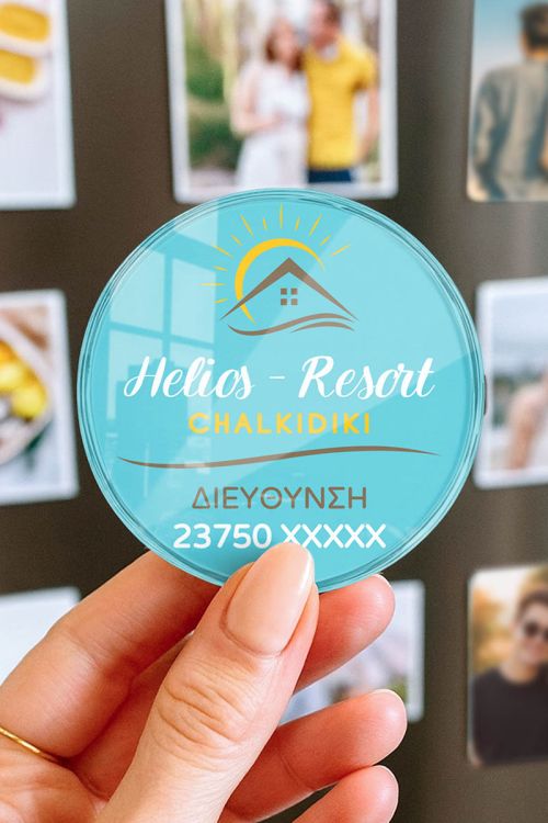 Premium Εταιρικό Μαγνητάκι Ψυγείου για Ξενοδοχεία