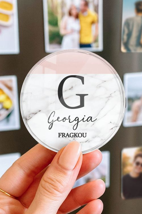 Premium Μαγνητάκι Ψυγείου από Plexiglass με Όνομα