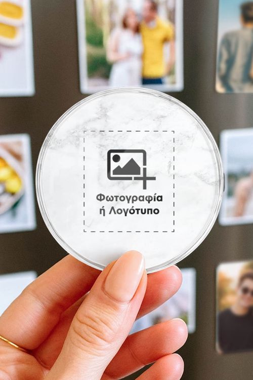 Premium Εταιρικό Μαγνητάκι Ψυγείου με Φωτογραφία