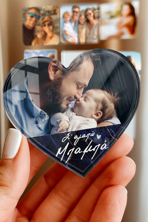 Best Father Μαγνητάκι – Plexiglass Δώρο για Μπαμπά