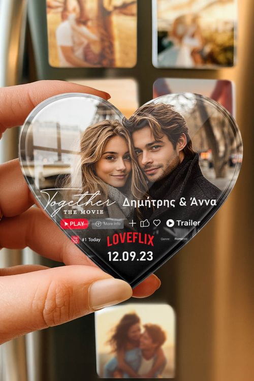 Μαγνητάκι με Φωτογραφία – Δώρο Αγάπης για Σύντροφο