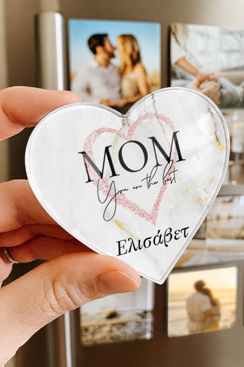 Μαγνητάκι Ψυγείου από Premium Plexiglass με Σχέδιο Best Mother