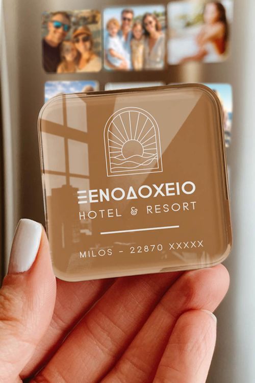 Premium Διαφημιστικά Μαγνητάκια για Ξενοδοχεία