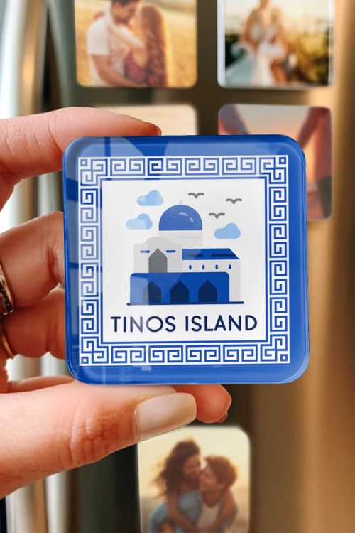 Διαφημιστικά Δώρα: Plexiglass Μαγνητάκια Tinos
