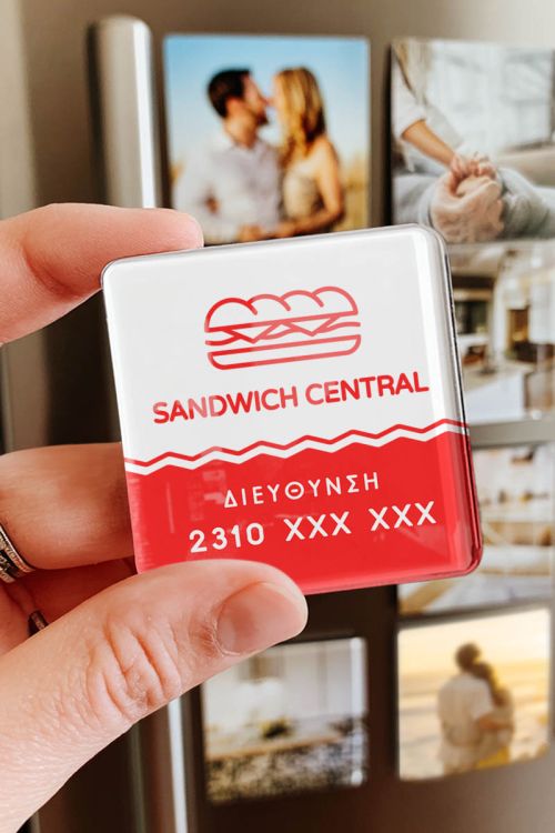 Εταιρικά Premium Μαγνητάκια για Fast Food