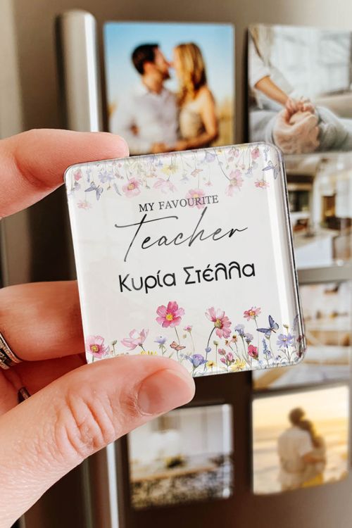 Δώρο Εκτίμησης για Δασκάλες – Μαγνητάκι Plexiglass