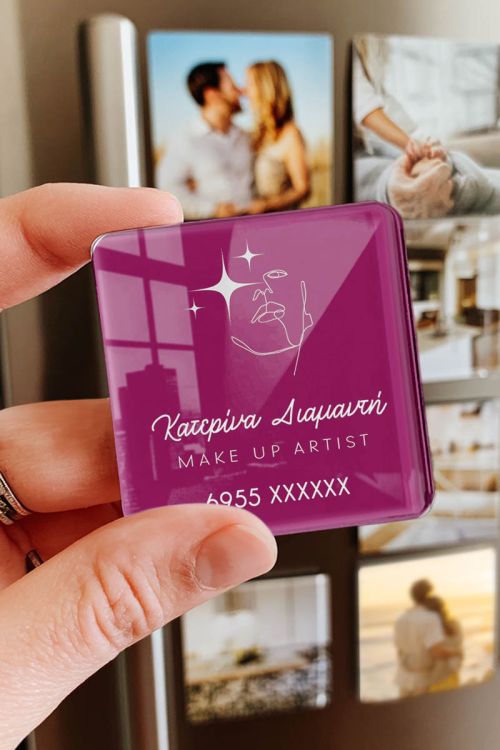 Μαγνητάκι Ψυγείου Premium με Σχέδιο Make up Artist