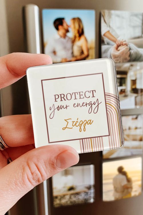 Premium Plexiglass Μαγνητάκι – Σύμβολο Φιλίας