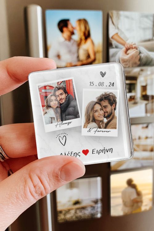 Μαγνητάκι Plexiglass – Ρομαντικό και Προσωποποιημένο Δώρο