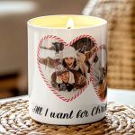 Σετ 2 Κεριά Vanilla Cream, Χριστουγεννιάτικο Δώρο για Ζευγάρια
