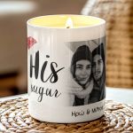 Σετ 2 Κεριά Vanilla Cream, Δώρο Χριστουγέννων για Ζευγάρι