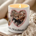 Σετ 2 Κεριά Vanilla Cream, Χριστουγεννιάτικο Δώρο για Ζευγάρια