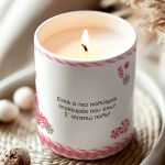 Σετ 2 Premium Αρωματικά Κεριά Χριστουγέννων, Δώρο για Μαμά