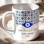 Σετ 2 Κούπες - Εορταστικό Δώρο Χριστουγέννων για Οικογένειες