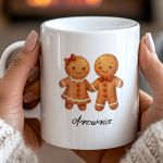 Σετ 2 Κούπες Matching, Δώρο Χριστουγέννων για Ζευγάρι