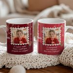 Σετ 2 Κούπες Matching, Δώρο Χριστουγέννων για Μπαμπά & Παιδί