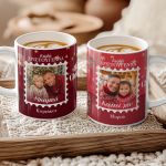 Σετ 2 Κούπες Matching, Δώρο Χριστουγέννων για Μπαμπά & Παιδί