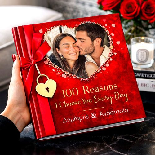 100 Λόγοι Που επιλέγω Εσένα, Photobook με Φωτογραφίες