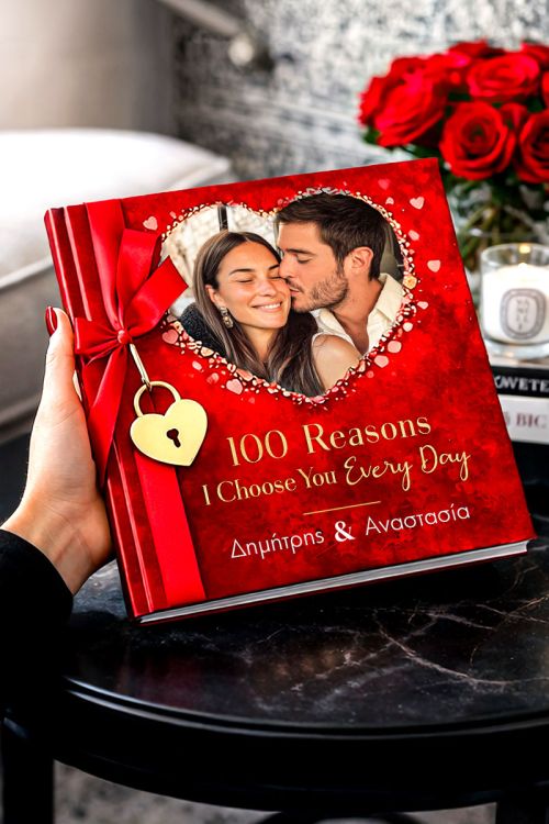 100 Λόγοι Που Eπιλέγω Εσένα, Photobook με Φωτογραφίες