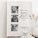 Κορνίζα με Φωτογραφίες & Calendar, Δώρο Επετείου για Ζευγάρι