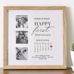 Κορνίζα με Φωτογραφίες Anniversary, Δώρο Επετείου για Ζευγάρι