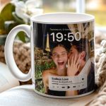 Κούπα με Ονόματα & Τραγούδι, Ιδανικό Δώρο για Ζευγάρι