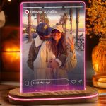 Επιτραπέζιο Φωτιστικό LED Instagram Story, Δώρο για Ζευγάρι