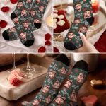 Προσωποποιημένες Valentine Κάλτσες με Φωτογραφία για Ζευγάρι