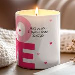 Αρωματικό Κερί Vanilla, Πρωτότυπο Δώρο για Ερωτευμένους