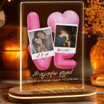Προσωποποιημένο Φωτιστικό LED με Polaroid Φωτοφραφίες