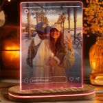 Επιτραπέζιο Φωτιστικό LED Instagram Story, Δώρο για Ζευγάρι