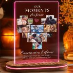 Φωτιστικό Επιτραπέζιο Δώρο για Ζευγάρι, Our Moments Forever