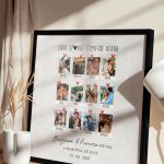Κορνίζα με Φωτογραφίες Year Full Of Love, Δώρο για Ζευγάρια