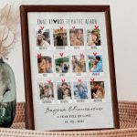 Κορνίζα με Φωτογραφίες Year Full Of Love, Δώρο για Ζευγάρια