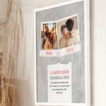 Κορνίζα με Φωτογραφίες Polaroid, Δώρο Αγίου Βαλεντίνου