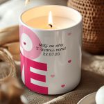 Αρωματικό Κερί Vanilla, Πρωτότυπο Δώρο για Ερωτευμένους