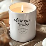 Αρωματικό Κερί Vanilla You & Me, Ιδανικό Δώρο για Ερωτευμένους