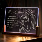 Φωτιστικό Επιτραπέζιο με Φωτογραφίες, Δώρο για Ερωτευμένους