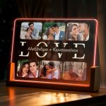 Luxury Κουτί Δώρου με Φωτιστικό, 2 Μπρελόκ, Γλυκά & Μπαλόνια