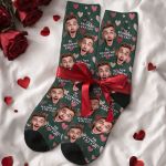 Προσωποποιημένες Valentine Κάλτσες με Φωτογραφία για Ζευγάρι