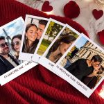 Luxury Κουτί Δώρου με Φωτογραφίες Polaroid, 2 Μπρελόκ, Γλυκά & Μπαλόνια